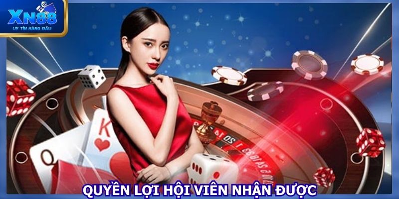 Quyền lợi hội viên nhận được từ sân chơi uy tín